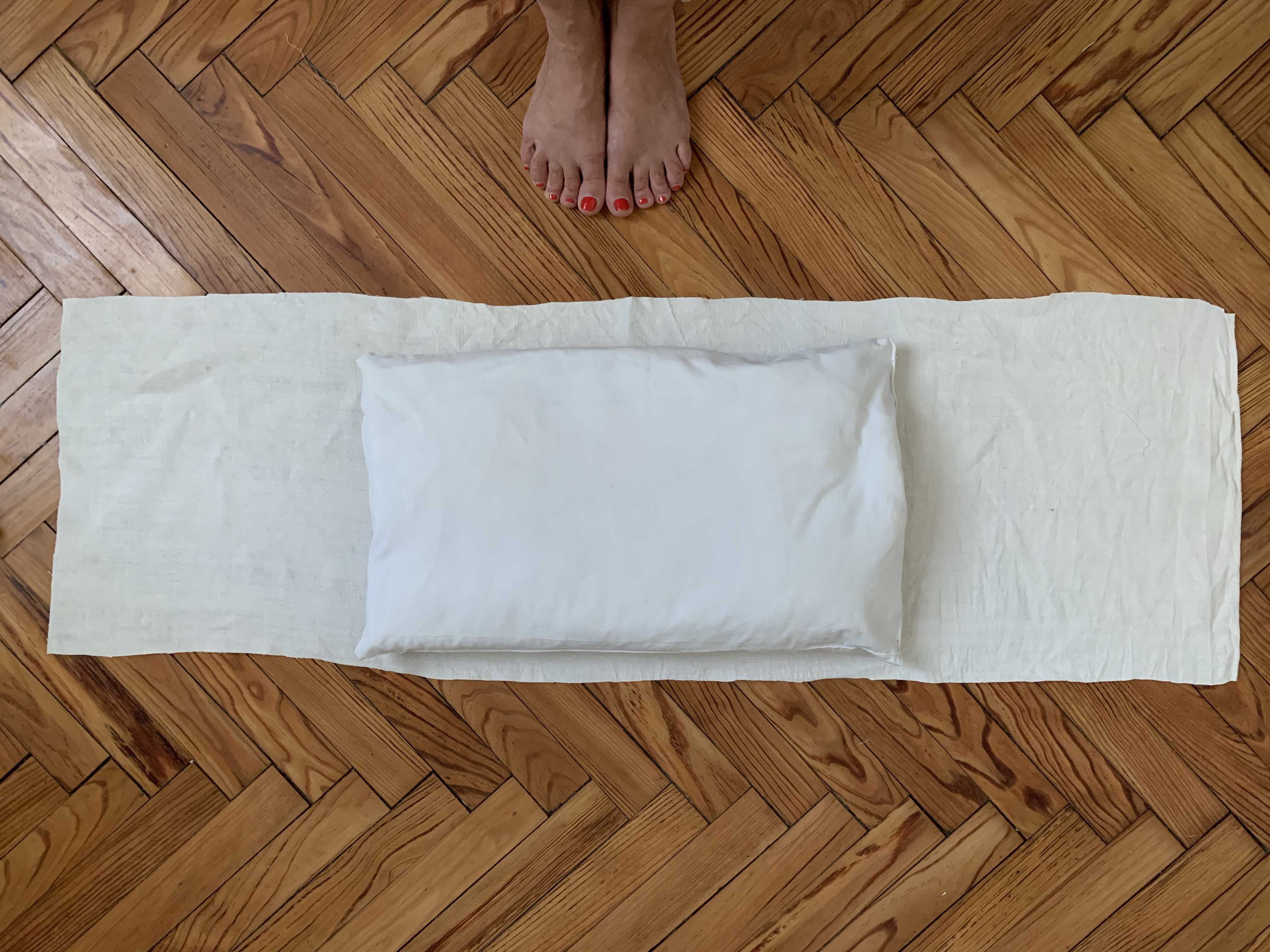 DIY coussin rabat